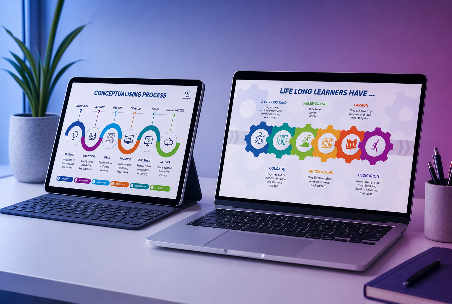 Creating infographics for eLearning
