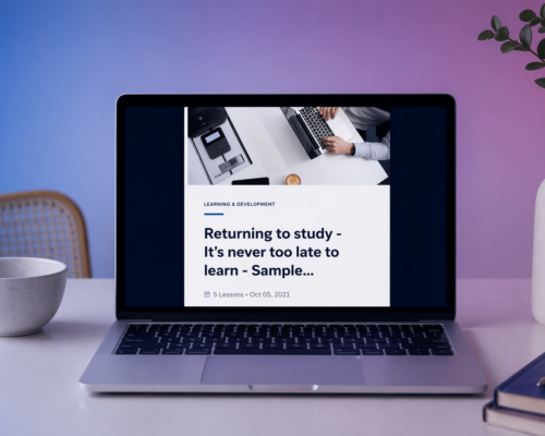 Returning to study course