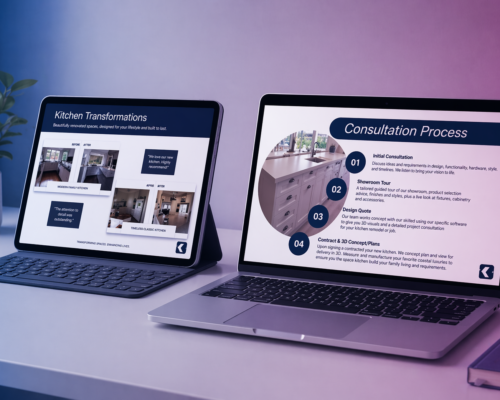 Client design consultation – Presentation